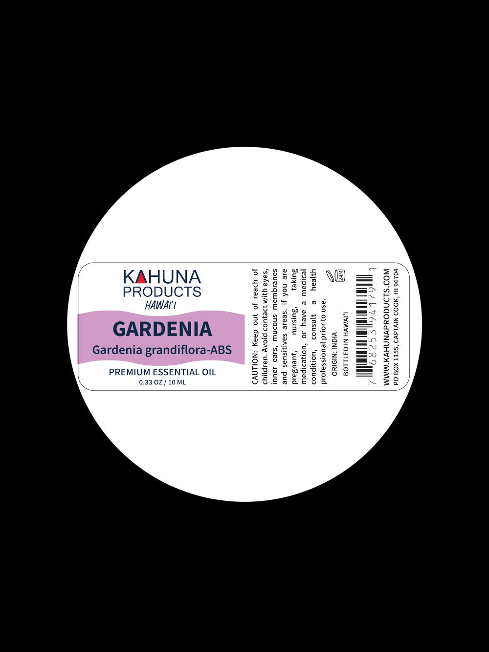 GARDENIA ABSOLUTE OIL — Kahuna Products Hawai'i